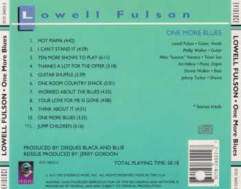 CD Lowell Fulson: One More Blues