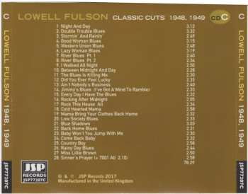 4CD/Set di cofanetti Lowell Fulson: Classic Cuts 1946-1953