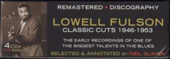 4CD/Set di cofanetti Lowell Fulson: Classic Cuts 1946-1953