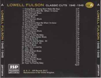 4CD/Set di cofanetti Lowell Fulson: Classic Cuts 1946-1953