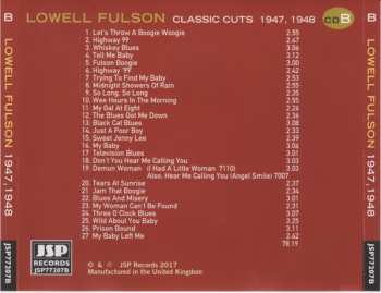 4CD/Set di cofanetti Lowell Fulson: Classic Cuts 1946-1953