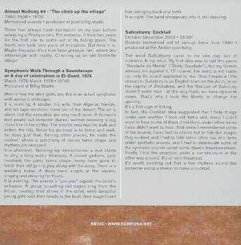CD Luc Ferrari: Son Mémorisé