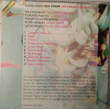 CD Lucas Niggli Big Zoom: Celebrate Diversity