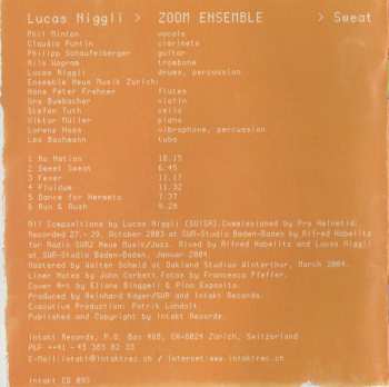 CD Lucas Niggli Zoom: Sweat