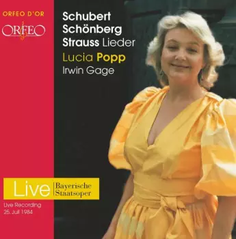 Franz Schubert: Lieder / Live recording, 25. Juli 1984