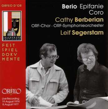 CD Luciano Berio: Epifanie
