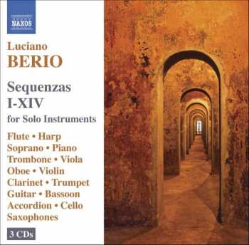 3CD Luciano Berio: Sequenzas I-XIV For Solo Instruments