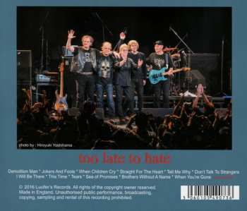 CD Lucifer's Friend: Too Late To Hate