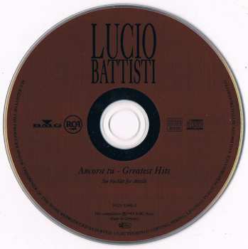 CD Lucio Battisti: Ancora Tu - Greatest Hits