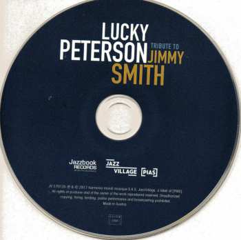 CD Lucky Peterson: Tribute To Jimmy Smith