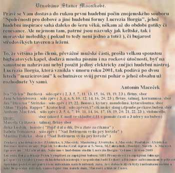 CD Lucrezia Borgia: Pojď Dál ... A Dík 