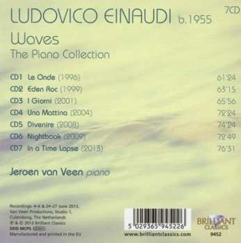 7CD/Set di cofanetti Ludovico Einaudi: Waves - The Piano Collection