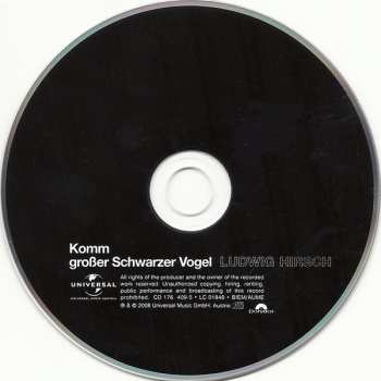 CD Ludwig Hirsch: Komm Großer Schwarzer Vogel DIGI