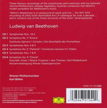 6CD Ludwig van Beethoven: Beethoven · The Symphonies · 5 Overtures