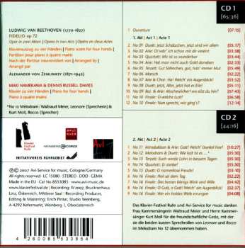 2CD/Set di cofanetti Ludwig van Beethoven: Fidelio (Piano For Four hands)