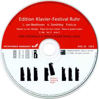 2CD/Set di cofanetti Ludwig van Beethoven: Fidelio (Piano For Four hands)