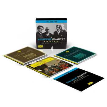 7CD/Set di cofanetti/Blu-ray Ludwig van Beethoven: Beethoven: The String Quartets, Die Streichquartette, Amadeus Quartet