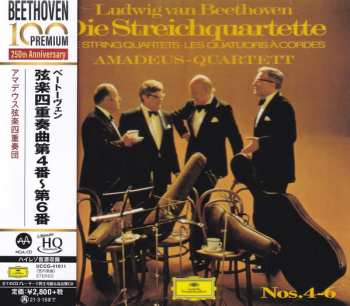 CD Ludwig van Beethoven: Die Streichquartette • The String Quartets • Les Quatuors A Cordes Nos.4 - 6 LTD