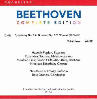 90CD/Set di cofanetti Ludwig van Beethoven: Beethoven Complete Edition