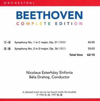 90CD/Set di cofanetti Ludwig van Beethoven: Beethoven Complete Edition