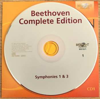 85CD/Set di cofanetti Ludwig van Beethoven: Beethoven: Complete Edition