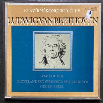 5LP/Set di cofanetti Ludwig van Beethoven: Klavírní Koncerty Č. 1-5