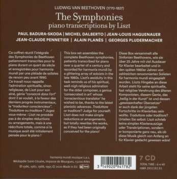 7CD/Set di cofanetti Ludwig van Beethoven: Beethoven - The Symphonies. Piano Transcriptions By Liszt  