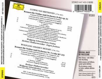 CD Ludwig van Beethoven: Beethoven: Violinkonzert / Mozart: Violinkonzert Nr. 5