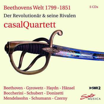 5CD Robert Schumann: Beethovens Welt 1799 - 1851 / Der Revolutionär & Seine Rivalen