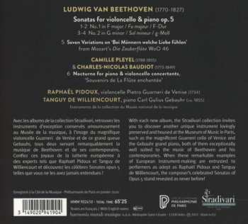 CD Ludwig van Beethoven: Cello Sonatas, Op. 5