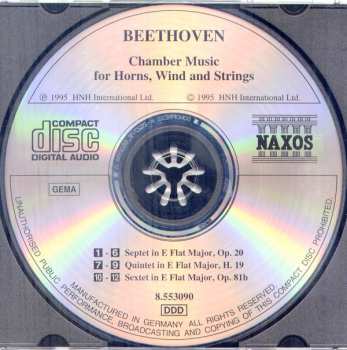 CD Ludwig van Beethoven: Chamber Music For Horns, Wind And Strings