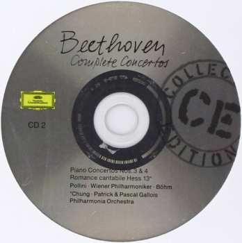 5CD/Set di cofanetti Ludwig van Beethoven: Complete Concertos