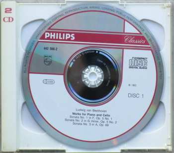 2CD Ludwig van Beethoven: Complete Music For Cello And Piano