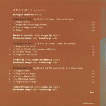 7CD/Set di cofanetti Ludwig van Beethoven: Complete String Quartets