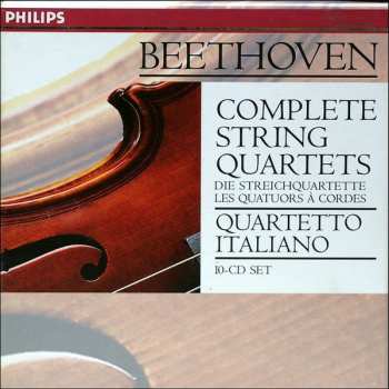 10CD/Set di cofanetti Ludwig van Beethoven: Complete String Quartets = Die Streichquartette - Les Quatuors À Cordes