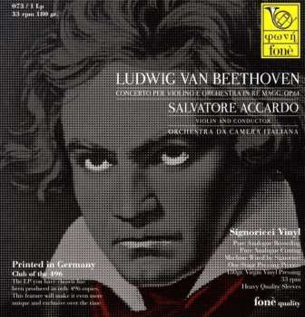 LP Ludwig van Beethoven: Concerto Per Violino E Orchestra In Re Magg. Op.61