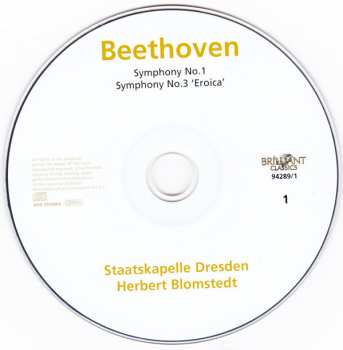 5CD/Set di cofanetti Ludwig van Beethoven: IX Symphonies