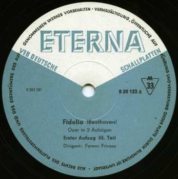 3LP/Set di cofanetti Ludwig van Beethoven: Fidelio (3xLP + BOX + BOOKLET)
