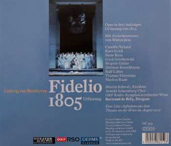2CD Ludwig van Beethoven: Fidelio 1805 Urfassung