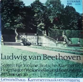 LP Ludwig van Beethoven: Septett Für Violine, Bratsche, Klarinette, Horn, Fagott, Violoncello Und Kontrabass Es-dur Op. 20
