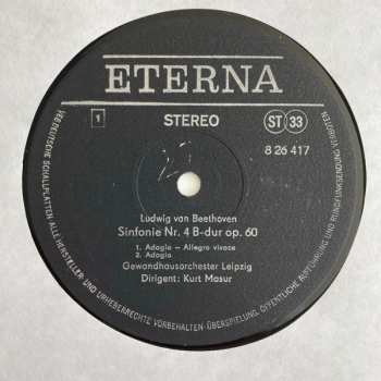 LP Ludwig van Beethoven: Sinfonie Nr. 4 B-dur Op. 60