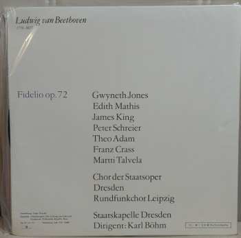 3LP/Set di cofanetti Ludwig van Beethoven: Fidelio