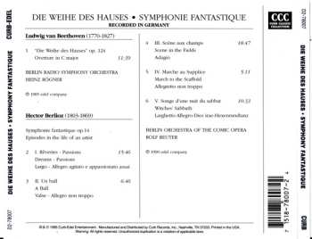 CD Ludwig van Beethoven: Die Weihe Des Hauses - Symphony Fantastique