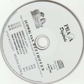 CD Ludwig van Beethoven: Sonatas For Piano And Cello Op.5 (Variations WoO 45/46, Op.66)