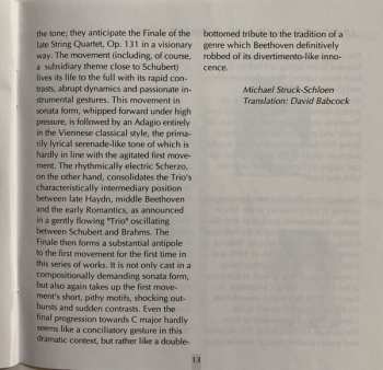 CD Ludwig van Beethoven: String Trios Op. 9