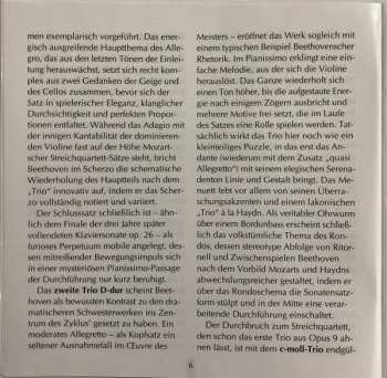 CD Ludwig van Beethoven: String Trios Op. 9