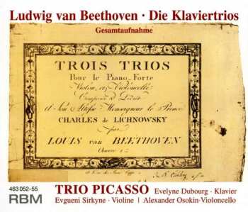 4CD Ludwig van Beethoven: Klaviertrios Nr.1-11