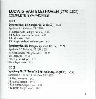 6CD/Set di cofanetti The Czech Philharmonic Orchestra: Symphonies