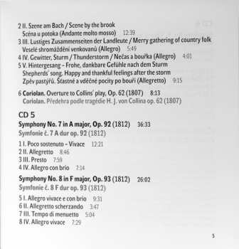 6CD/Set di cofanetti The Czech Philharmonic Orchestra: Symphonies