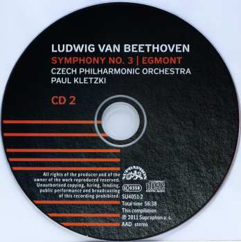 6CD/Set di cofanetti The Czech Philharmonic Orchestra: Symphonies